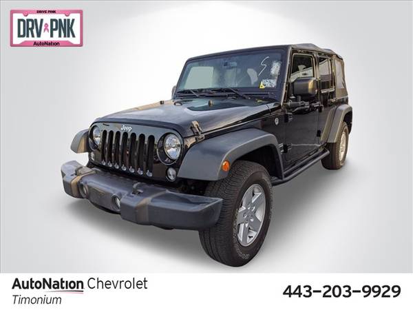 2017 Jeep Wrangler Unlimited Sport 4x4 4WD Four Wheel SKU:HL699457 -... for sale in Timonium, MD