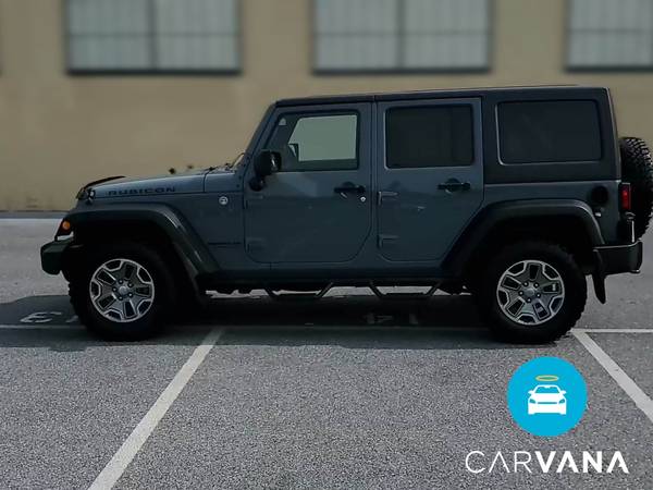 2014 Jeep Wrangler Unlimited Rubicon Sport Utility 4D suv Gray - -... for sale in San Marcos, TX – photo 5