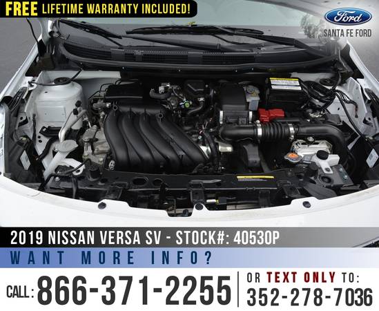 *** 2019 Nissan Versa Sedan SV *** Cruise Control - Camera -... for sale in Alachua, FL – photo 10