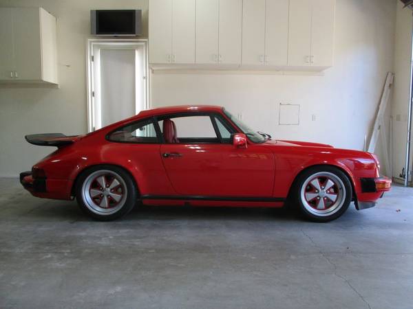 1985 Porsche Red/Red No Sunroof US Carrera Coupe for sale in Sacramento, OR – photo 14