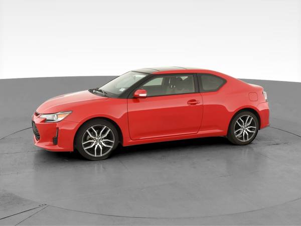2015 Scion tC Hatchback Coupe 2D coupe Red - FINANCE ONLINE - cars &... for sale in Sausalito, CA – photo 4