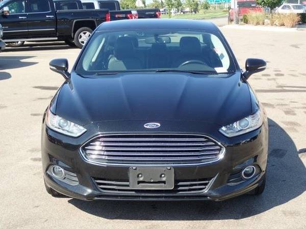2014 Ford Fusion sedan SE (Tuxedo Black Metallic) GUARANTEED APPROVAL for sale in Sterling Heights, MI – photo 3