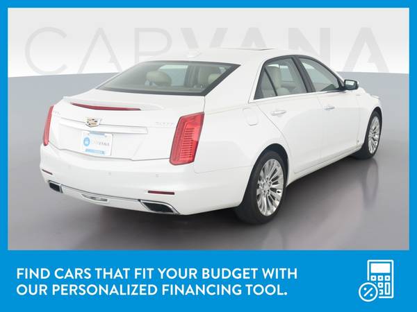 2016 Caddy Cadillac CTS 2 0 Luxury Collection Sedan 4D sedan White for sale in Pittsburgh, PA – photo 8