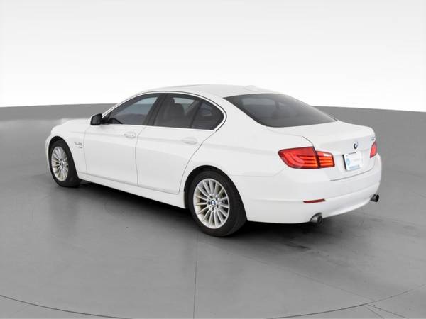 2012 BMW 5 Series 535i xDrive Sedan 4D sedan White - FINANCE ONLINE... for sale in Indianapolis, IN – photo 7