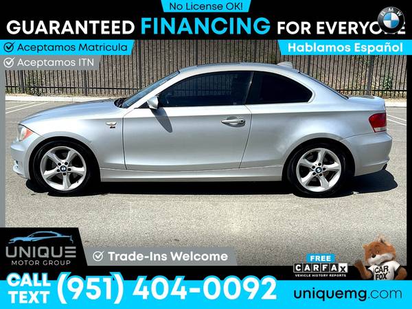2008 BMW 1-Series 128i Coupe PRICED TO SELL! - - by for sale in Corona, CA – photo 2