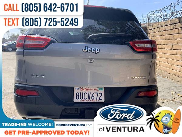 349/mo - 2015 Jeep Cherokee Limited - - by dealer for sale in Ventura, CA – photo 10