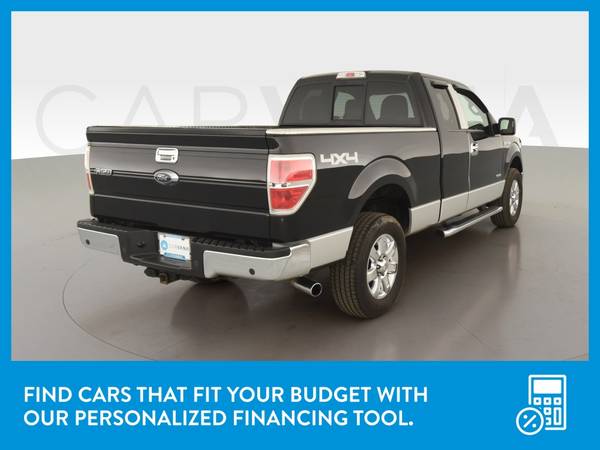 2014 Ford F150 Super Cab XLT Pickup 4D 6 1/2 ft pickup Black for sale in Covington, OH – photo 8