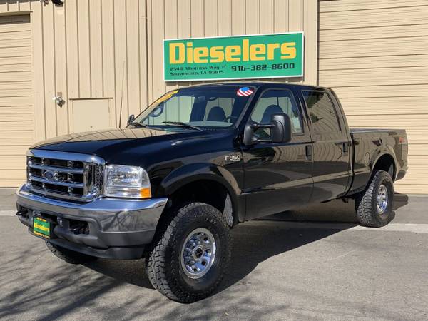 2001 Ford F350 4x4 Crew Cab Short Bed 7.3L Power Stroke Turbo Diesel... for sale in Sacramento , CA