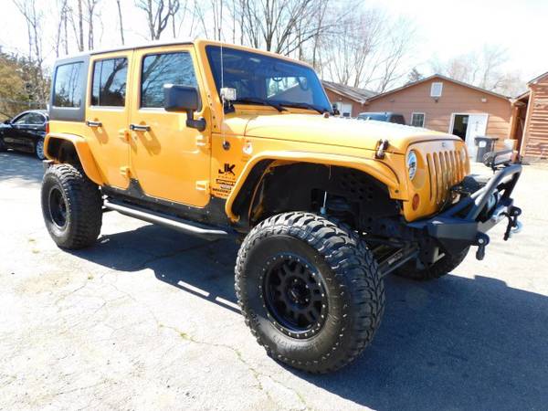 Jeep Wrangler 4x4 Lifted 4dr Unlimited Sport SUV Hard Top Jeeps Used for sale in Hickory, NC – photo 4