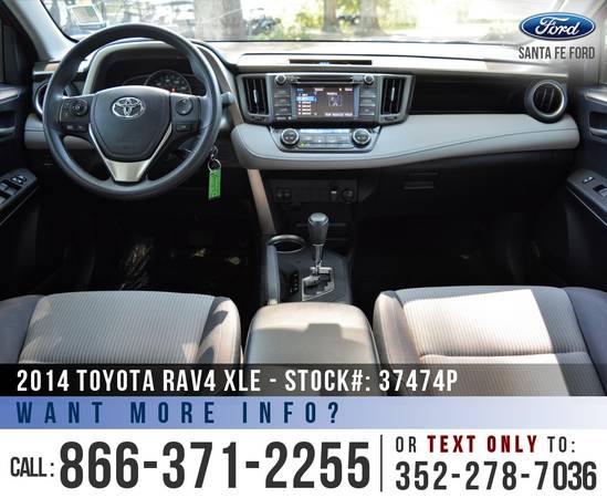 *** 2014 Toyota RAV4 XLE SUV *** XM Radio - Camera - Touch Screen for sale in Alachua, GA – photo 14