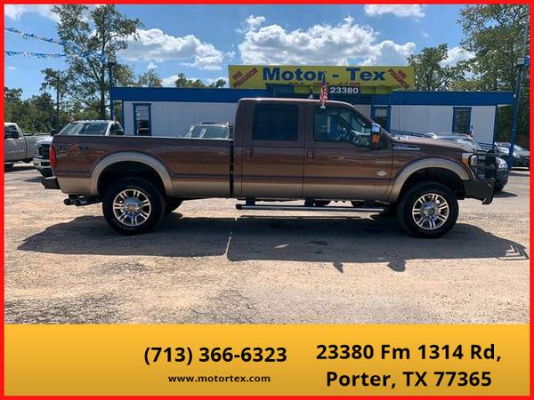 2011 Ford F350 Super Duty Crew Cab - Financing Available! for sale in Porter, TX – photo 5