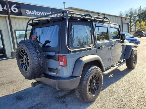 2014 JEEP WRANGLER UNLIMITED--SPORT--4WD--79K MILES--GRAY - cars &... for sale in Lenoir, TN – photo 7