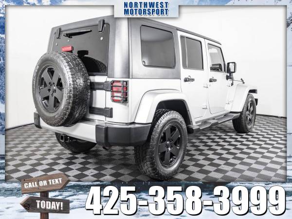 2008 *Jeep Wrangler* Unlimited Sahara 4x4 - cars & trucks - by... for sale in Lynnwood, WA – photo 5