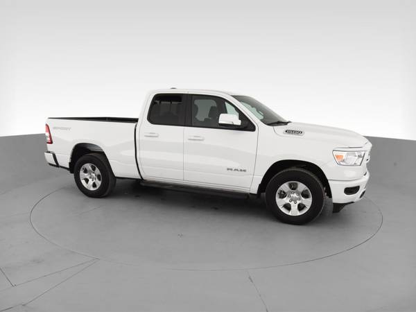 2020 Ram 1500 Quad Cab Big Horn Pickup 4D 6 1/3 ft pickup White - -... for sale in Palmdale, CA – photo 14