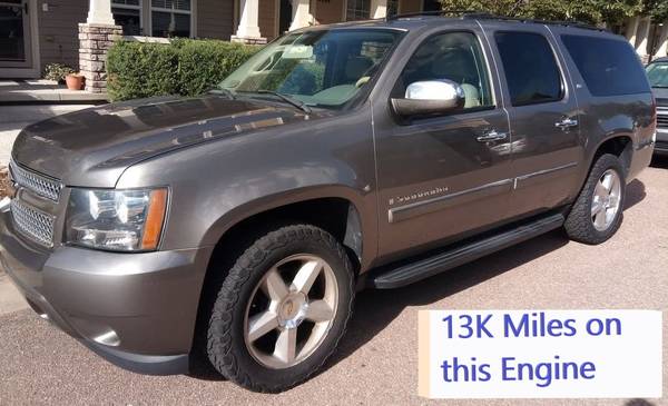 Suburban with 18K miles on new Engine - cars & trucks - by owner -... for sale in Colorado Springs, CO – photo 2