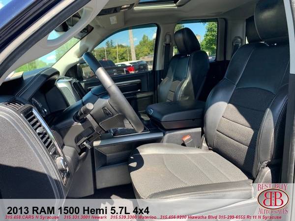 2013 DODGE RAM 1500 HEMI 5.7L 4X4! FULLY LOADED! FINANCING!!! APPLY!!! for sale in N SYRACUSE, NY – photo 10
