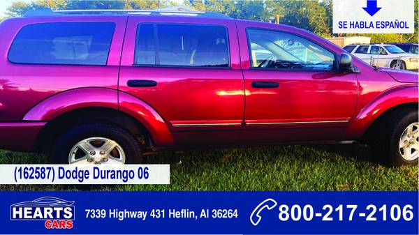 Dodge Durango 06 Hemi - cars & trucks - by dealer - vehicle... for sale in Heflin, AL – photo 3