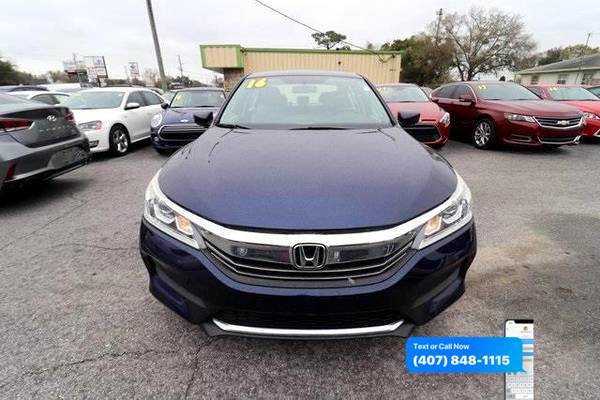 2016 Honda Accord LX Sedan CVT - Call/Text - - by for sale in Kissimmee, FL – photo 5
