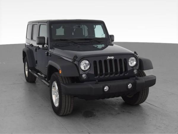 2017 Jeep Wrangler Unlimited Sport S Sport Utility 4D suv Black - -... for sale in Holland , MI – photo 16