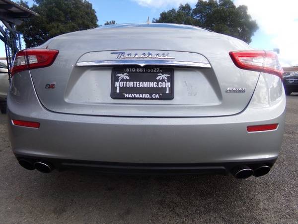 2014 Maserati Ghibli S Q4 4 Door Sedan Silver GOOD OR BAD CREDIT! for sale in Hayward, CA – photo 7
