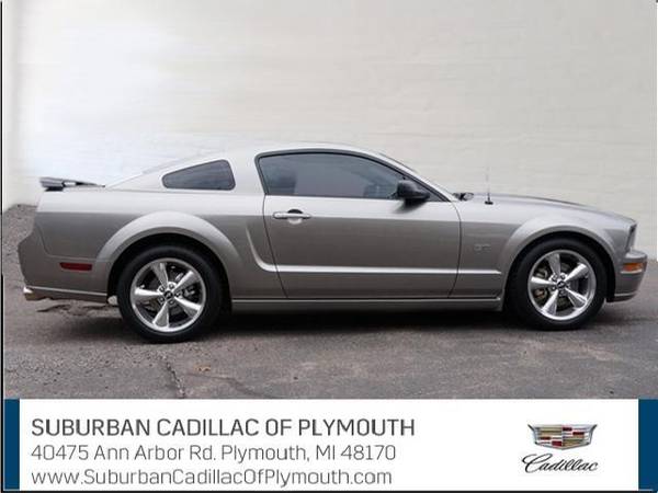 2008 Ford Mustang coupe GT Premium - Ford Vapor Silver Clearcoat... for sale in Plymouth, MI – photo 6