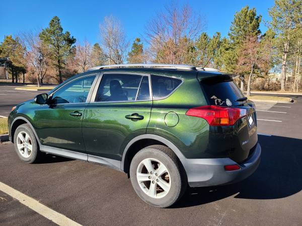 2013 Rav4 XLE AWD 125k Miles Green - cars & trucks - by owner -... for sale in Fort Collins, CO – photo 3