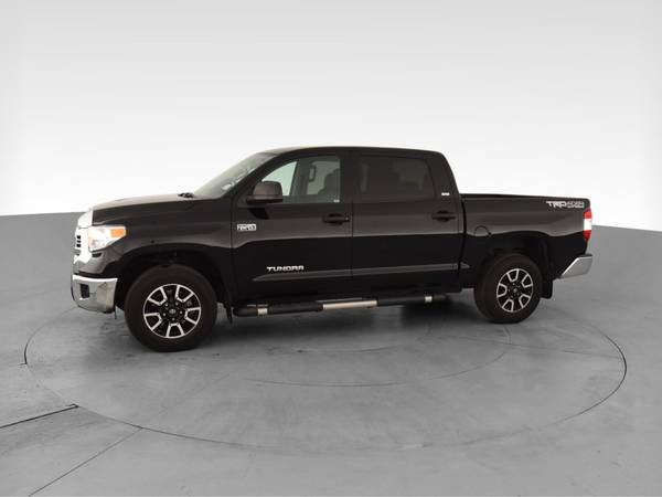 2016 Toyota Tundra CrewMax SR5 Pickup 4D 5 1/2 ft pickup Black - -... for sale in Lewisville, TX – photo 4