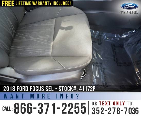 2018 Ford Focus SEL Sunroof - Backup Camera - Cruise Control for sale in Alachua, FL – photo 21
