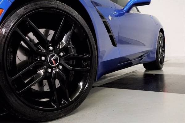 LEATHER! MANUAL! 2014 Chevy CORVETTE STINGRAY Z51 1LT Coupe Blue for sale in clinton, OK – photo 15