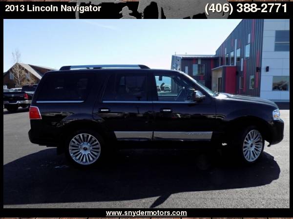 2013 Lincoln Navigator, clean, 4x4, leather, moon, DVD for sale in Belgrade, MT – photo 4