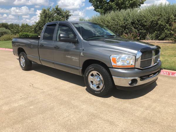 2006 DODGE RAM 2500 CREW CAB DIESEL LONG BED for sale in PLANO,TX, OK – photo 5