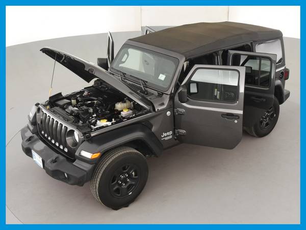 2019 Jeep Wrangler Unlimited Sport S Sport Utility 4D suv Gray for sale in Sausalito, CA – photo 15