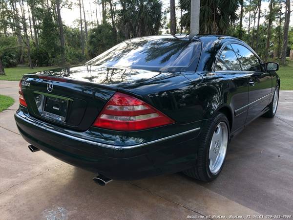 2002 Mercedes Benz CL600 Coupe AMG package 46,986 miles! 100,000 below for sale in Naples, FL – photo 4