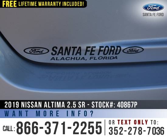 2019 Nissan Altima 2 5 SR SIRIUS, Cruise, Touchscreen - cars for sale in Alachua, AL – photo 10