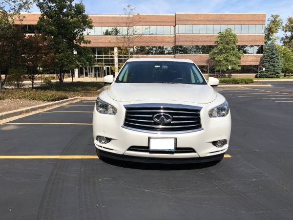 2013 Infiniti JX35 QX60 Fully Loaded White On Black for sale in Schaumburg, IL – photo 9