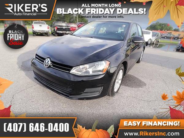 $141/mo - 2015 Volkswagen Golf TSI SE 4-Door - 100 Approved! - cars... for sale in Kissimmee, FL – photo 4