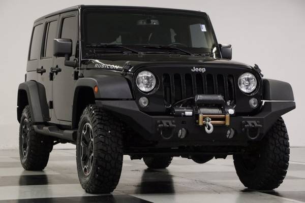 4 NEW TIRES! Black 2015 WRANGLER UNLIMITED RUBICON 4X4 4WD HARD for sale in Clinton, AR – photo 19