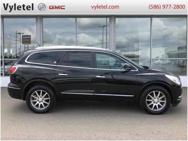 2017 Buick Enclave SUV FWD 4dr Convenience - Buick Ebony Twilight... for sale in Sterling Heights, MI – photo 2