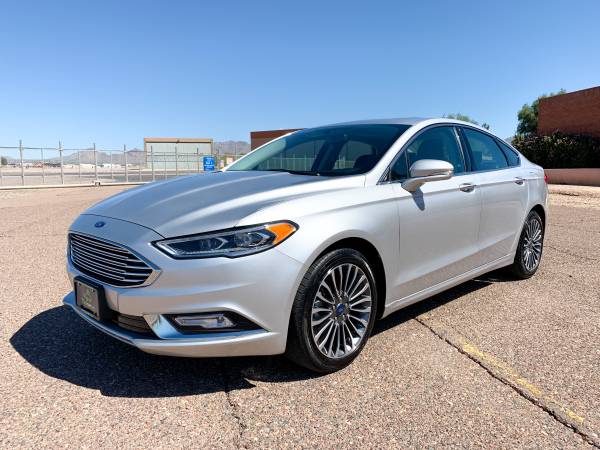 2017 Ford Fusion SE - 2 Owner - Only 21k miles - Clean CarFax - Navi for sale in Scottsdale, AZ – photo 2