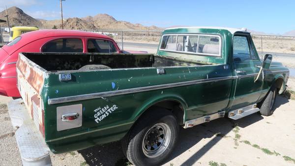 1970 CHEVY C20 LONGBED, CLEAN CALIFORNIA TRUCK! 350 AUTO 3/4 TON! for sale in Lucerne Valley, CA – photo 5