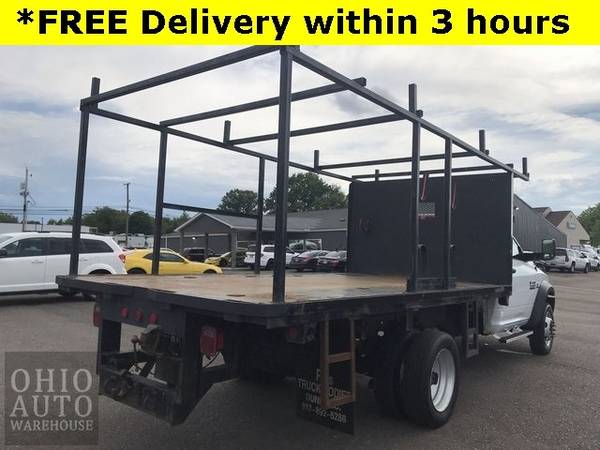 2014 Ram 5500 Tradesman 4x4 Cummins DIESEL Flatbed We Finance - cars... for sale in Canton, OH – photo 9