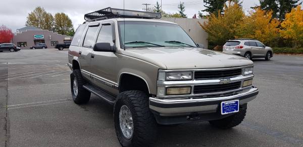 Lifted 98 Chevy Tahoe (Financing available We take trade ins)$6495 for sale in Bellingham, WA – photo 3