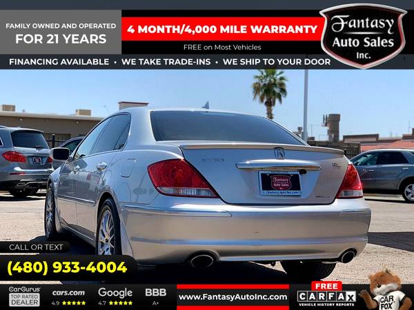 2006 Acura RL LOW MILESSedan Automatic w/Tech Pkg FOR ONLY 190/mo! for sale in Phoenix, AZ – photo 8