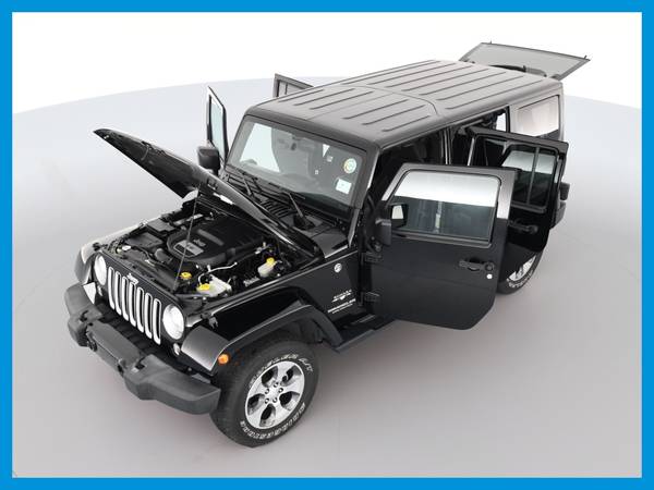2017 Jeep Wrangler Unlimited Sahara Sport Utility 4D suv Black for sale in Atlanta, GA – photo 15