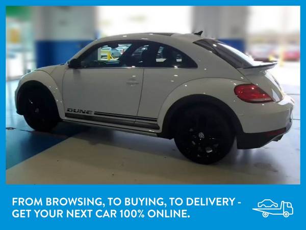2016 VW Volkswagen Beetle 1 8T Dune Hatchback 2D hatchback White for sale in QUINCY, MA – photo 5