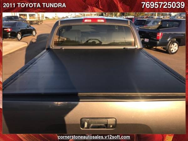 2011 TOYOTA TUNDRA CREWMAX SR5 - cars & trucks - by dealer - vehicle... for sale in Flowood, MS – photo 9