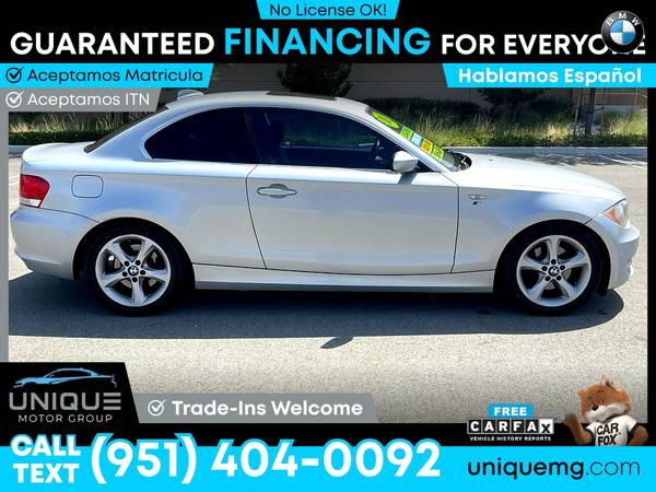 2008 BMW 1-Series 128i Coupe PRICED TO SELL! - - by for sale in Corona, CA – photo 6