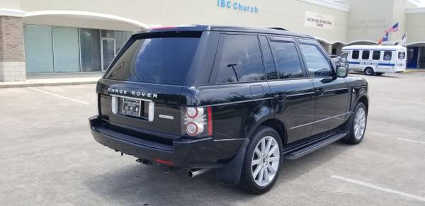 2012 LAND ROVER RANGE ROVER HSE SUPERCHARGE for sale in Houston, TX – photo 4
