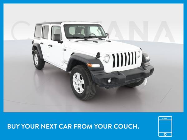 2018 Jeep Wrangler Unlimited All New Sport SUV 4D suv White for sale in LAWTON, OK – photo 12