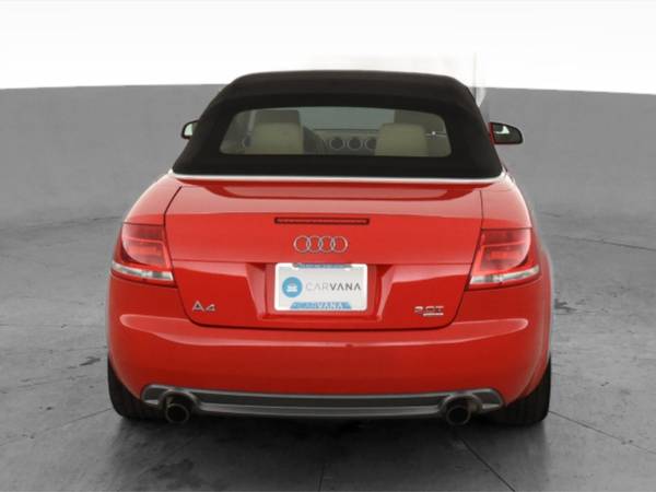 2009 Audi A4 2.0T Quattro Cabriolet 2D Convertible Red - FINANCE -... for sale in Fort Myers, FL – photo 9